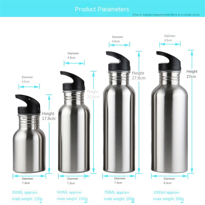 stainless steel sport bottle 45
